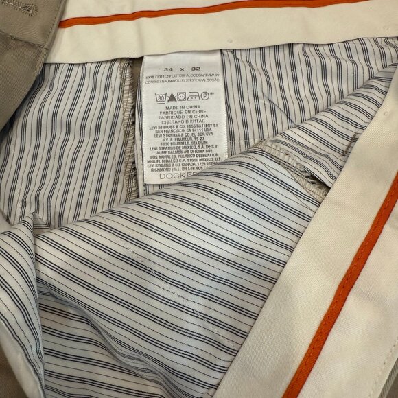 DOCKERS MEN'S DRESS PANTS - Picture 3 of 5